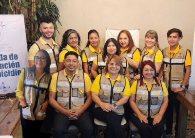 Foto de Investidura Chaleco Matamoros Brigada de Prevencion del Suicidio